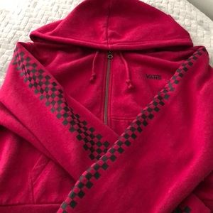 Vans pink hoodie